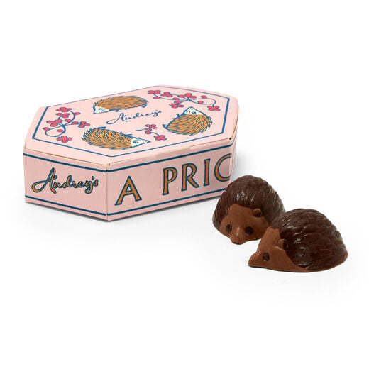Chocolate hedgehogs by Audrey's